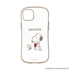 HAMEE｜ハミィ [iPhone 14 Plus専用]PEANUTS/ピーナッツ iFace First Class Cafeケース iFace スヌーピー/チョコレート 41-947500