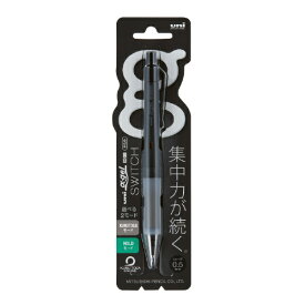 三菱鉛筆｜MITSUBISHI PENCIL uni α・gel SWITCH(ユニ アルファゲルスイッチ) シャープペンシル(シャーペン) ブラック M51009GG1P.24 [0.5mm]