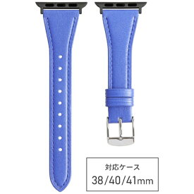 バンビ｜BAMBI Apple Watch（アップルウォッチ）対応バンド 本革 「グレイスパール」　【対応ケースサイズ：42/41/40/38mm】 ブルー RWC536SU