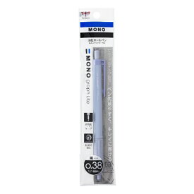 トンボ鉛筆｜Tombow MONO graph Lite(モノグラフライト) ボールペン パック入り スモーキーブルー FCF-111B [0.38mm]
