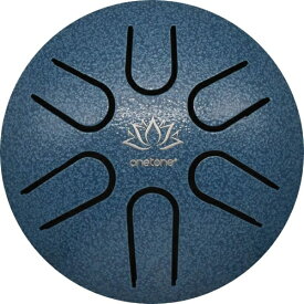 ONETONE｜ワントーン ミニタングドラム Aメジャー・ペンタトニックスケール 6音 3インチ ブルー OTTG-03/BL