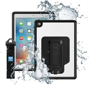 ARMOR-X�b�A�[�}�[�G�b�N�X iPad�i��6����j�p IP68 Waterproof Case with Hand Strap �u���b�N