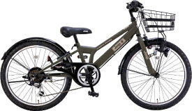 ジープ｜Jeep 24型 子供用自転車 JE-24S(外装6段変速/OLIVE)2023年モデル【キャンセル・返品不可】 【代金引換配送不可】