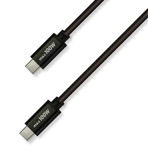 GROOVYbO[r[ USB-C  USB-CP[u [[d /] /2m /USB Power Delivery /100W /USB2.0] ubN GR-U2PD100-CC200