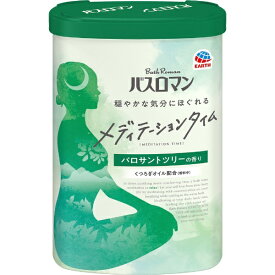 アース製薬｜Earth バスロマン メディテーションタイム パロサントツリーの香り 540g