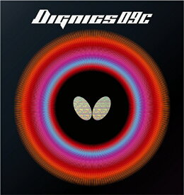 バタフライ｜BUTTERFLY 裏ソフトラバー ディグニクス09C DIGNICS 09C A(アツ) レッド 06070 [裏ソフト /粘着]
