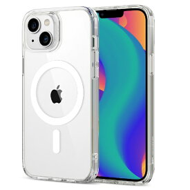 イーエスアール｜ESR iPhone 14 Plusマグネット対応、ミリタリーグレードケース ESR Clear ESRClassicHybridCasewithHaloLockforiPhone14Plus
