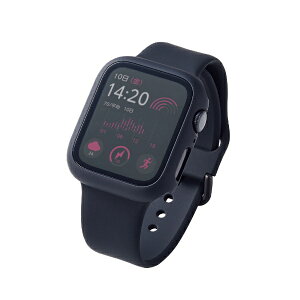 ELECOMbGR Apple Watch SEi2/1j/Series 6/5/4 44ptJo[P[X v~ASKX Z~bNR[g ubN AW-20MFCGOCBK