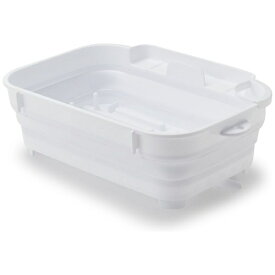 伊勢藤｜Iseto おりたたみ水切りバスケット ホワイト I-605