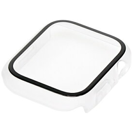 OWLTECH｜オウルテック Apple Watch用 ガラスフィルム一体型 保護ケース Apple Watch 8/7（45mm） クリアマット OWL-AWBCV0545-TR