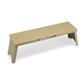 伊勢藤｜Iseto アウトドアテーブルPICNO1台入 カーキ I-569-1 [ロースタイル /1〜2人向け /単品]