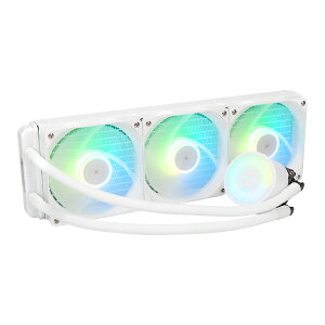OWLTECH�b�I�E���e�b�N ����CPU�N�[���[ 120mm�t�@��x3 [LGA1366/115x/1200/1700/2066/2011�EAM2/AM3/AM4/AM5] �z���C�g OWL-LCP360ARGB-WH