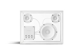 【エントリーで最大全額ポイント還元｜7/18迄】 TRANSPARENT SPEAKER｜トランスペアレント スピーカー Bluetooth対応 Transparent Speaker TRANSPARENT ホワイト TPS-05 [Bluetooth対応]