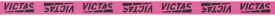 VICTAS｜ヴィクタス 卓球 サイドテープPLAY(10mm幅×長さ50cm/ホットピンク) 801060