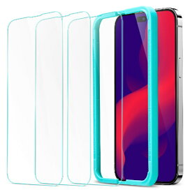 イーエスアール｜ESR iPhone 14 Pro Max対応強化ガラスフィルム（3枚入り） ESR Clear-3 Pack PremiumClear9HFullcoverTemperedGlassScreenProtecto
