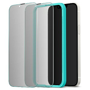 �C�[�G�X�A�[���bESR iPhone 14 Plus/13 Pro Max �v���C�o�V�[�ی�K���X�t�B�����i2������j ESR 2 Pack ESRPremiumClear9HFullcoverTemperedGlassPrivacy