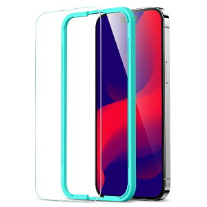 �C�[�G�X�A�[���bESR iPhone 14 Pro�Ή������K���X�t�B���� ESR Clear-1 Pack PremiumClear9HFullcoverTemperedGlassScreenProtecto