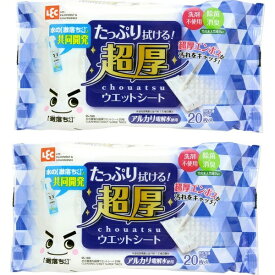 レック｜LEC 水の激落ち 超厚ウエットシート S00921