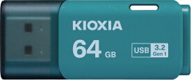 KIOXIA｜キオクシア USBメモリ TransMemory U301(Mac/Windows11対応) ライトブルー KUC-3A064GL [64GB /USB TypeA /USB3.2 /キャップ式]