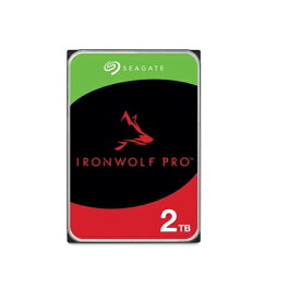 SEAGATE｜シーゲート ST2000NT001 内蔵HDD SATA接続 IronWolf Pro [2TB /3.5インチ]