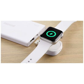 Maxell｜マクセル Apple Watch充電アダプター Air Voltage（エアボルテージ） ホワイト WP-ADAW40