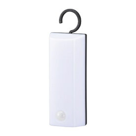 オーム電機｜OHM ELECTRIC LEDセンサーライト乾電池式フック型昼白色200ルーメン LS-B200JF-3
