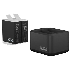 GoPro�b�S�[�v�� �f���A���o�b�e���[�`���[�W���[�{Enduro�o�b�e���[2�Z�b�g ADDBD-211-JV