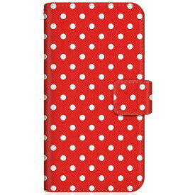 CaseMarket｜ケースマーケット CaseMarket SCV46 スリム手帳型ケース Dot Pattern ベビー レッド ノスタルジー SCV46-BCM2S2546-78