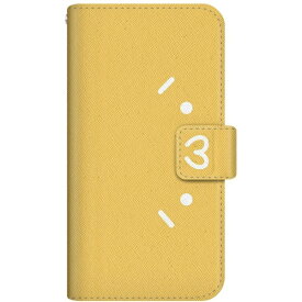 CaseMarket｜ケースマーケット SHOBON SCV46 スリム手帳型ケース ショボーン (´・ω・`) × ナエ-(´Д｀) 手帳 ポップカラー ver. ハッピー イエロー SCV46-BSB2S2643-78
