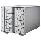 センチュリー｜Century Corporation HDDケース USB-C＋USB-A接続 裸族のカプセルホテル USB3.2 CRCH35U32CIS [3.5インチ対応 /SATA /4台]