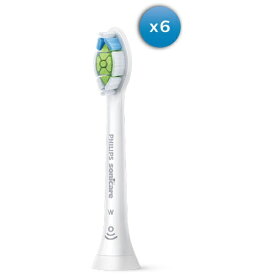 【エントリーで最大全額ポイント還元｜7/18迄】 PHILIPS｜フィリップス ブラシヘッド レギュラー ソニッケアー ホワイト HX6066/67 [6本入]