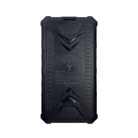 COMPUCASE JAPAN｜コンピューケースジャパン ソーラーパネル付きモバイルバッテリー 20000mAh 付属ケーブル:microUSB agreen ブラック JMB-SR20-BK [2ポート]