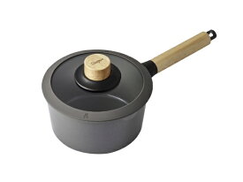 TTS｜ティティエス Dr.HOWS 片手鍋（18cm） BOSQUE ブラック [IH対応]