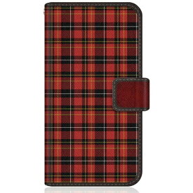 CaseMarket｜ケースマーケット CaseMarket SC-54A スリム手帳型ケース タータンチェック ダイアリー キングダム レッド SC-54A-BCM2S2101-78