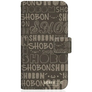 CaseMarket�b�P�[�X�}�[�P�b�g SHOBON iPhone12 �X�����蒠�^�P�[�X �V���{�[�� (´�E�ցE`) �N���V�b�N ���m�g�[�� iPhone12-BSB2S2609-78