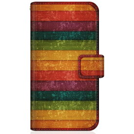 CaseMarket｜ケースマーケット CaseMarket iPhone12mini スリム手帳型ケース 木柄 かすれ Rainbow スリム ダイアリー iPhone12mini-BCM2S2234-78