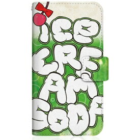 CaseMarket｜ケースマーケット CaseMarket iPhone12mini スリム手帳型ケース アイスクリームソーダ チェリー サマー iPhone12mini-BCM2S2556-78
