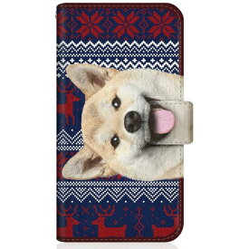 CaseMarket｜ケースマーケット CaseMarket iPhone12mini スリム手帳型ケース ZAKKA ZOO ノート キュート つぶらな瞳 柴犬 ワンワン 北欧柄 クリスマス カラー iPhone12mini-BCM2S2823-78