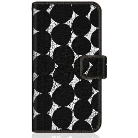 CaseMarket｜ケースマーケット CaseMarket SOV40 スリム手帳型ケース 北欧 モダン モノトーン キヴェット Black SOV40-BCM2S2110-78