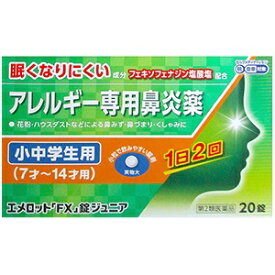 【第2類医薬品】エメロット「FX」錠ジュニア（20錠）奥田製薬｜OKUDA