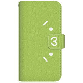 CaseMarket｜ケースマーケット SHOBON SOV40 スリム手帳型ケース ショボーン (´・ω・`) × ナエ-(´Д｀) 手帳 ポップカラー ver. サンデー グリーン SOV40-BSB2S2642-78