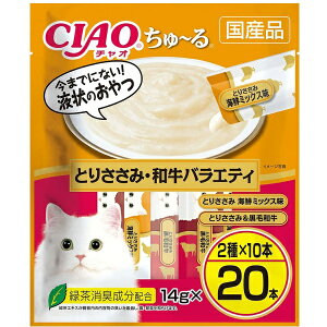 Ȃ΃ybgt[hbINABA-PETFOOD CIAOi`Ij~ Ƃ肳݁EaoGeB 14g×20{