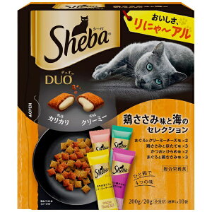 �}�[�X�W���p�����~�e�b�h�bMars Japan Limited Sheba Duo�i�V�[�o�f���I�j�{�����ݖ��ƊC�̃Z���N�V���� 200g�i20g×10�܁j