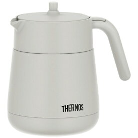 サーモス｜THERMOS 真空断熱ティーポット（容量：720ml） ライトグレー TTE-700-LGY