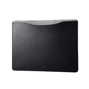 ELECOMbGR MacBook Proi13C`jAMacBook Airi13.6C`/13C`jp \tgU[ X[uP[X ubN BM-IBSVM2213BK