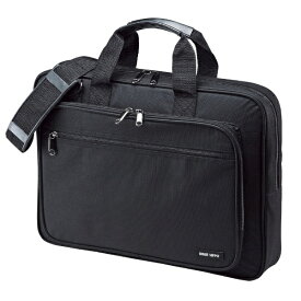 サンワサプライ｜SANWA SUPPLY ノートパソコン対応 [〜15.6インチ] PCキャリングバッグ ブラック BAG-U52BK3