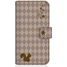 CaseMarket｜ケースマーケット CaseMarket SHG02 スリム手帳型ケース デイジー × リス チョコレートモカ パリ デザイン SHG02-BCM2S2087-78