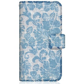 CaseMarket｜ケースマーケット CaseMarket SHG02 スリム手帳型ケース トロピカル タヒチ柄 モンステラ & ハイビスカス リバティ ブルー SHG02-BCM2S2137-78