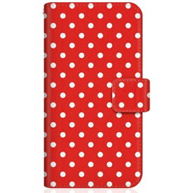 CaseMarket｜ケースマーケット CaseMarket SH-M16 スリム手帳型ケース Dot Pattern ベビー レッド ノスタルジー SH-M16-BCM2S2546-78