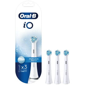 BRAUN｜ブラウン Oral-B（オーラルビー） iOアルティメイトクリーン 替えブラシ ホワイト IORBCW-3EL [3本入]